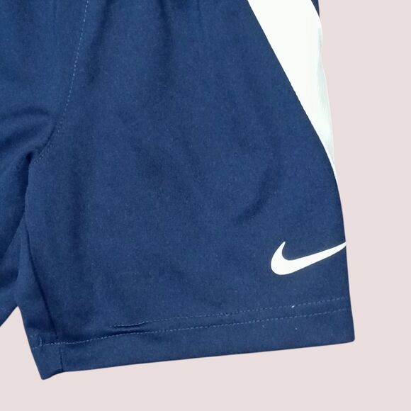 Nike Navy Blue Shorts 3T Toddler Elastic Waist - Picture 3 of 4